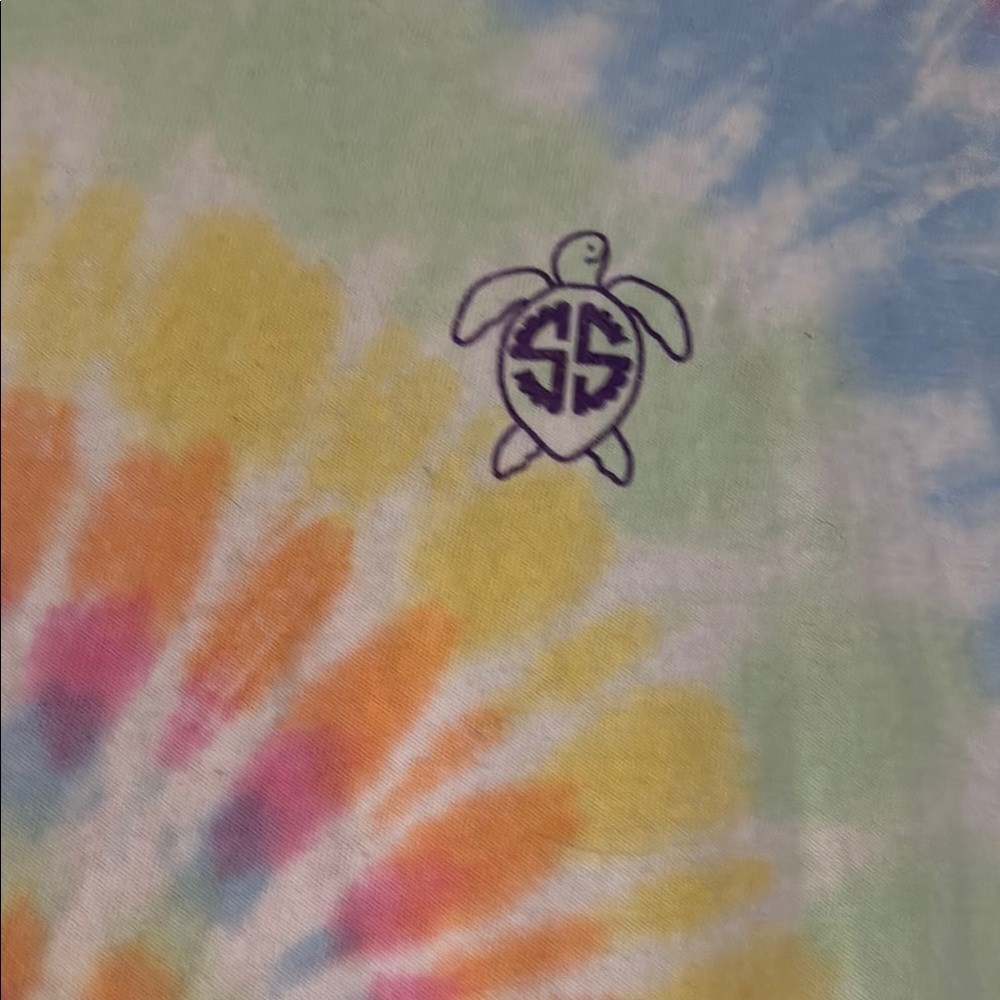 Simply Southern Pink and Yellow Long Sleeve Tee - Picture 2 of 9